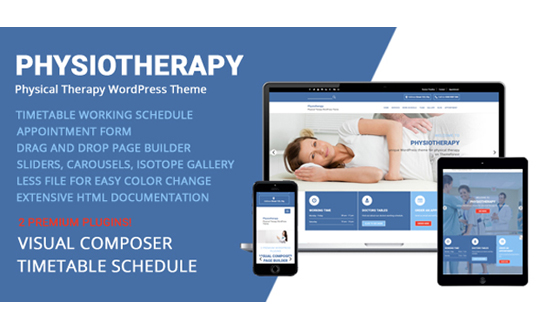 Physiotherapy Physical Therapy WordPress Theme 