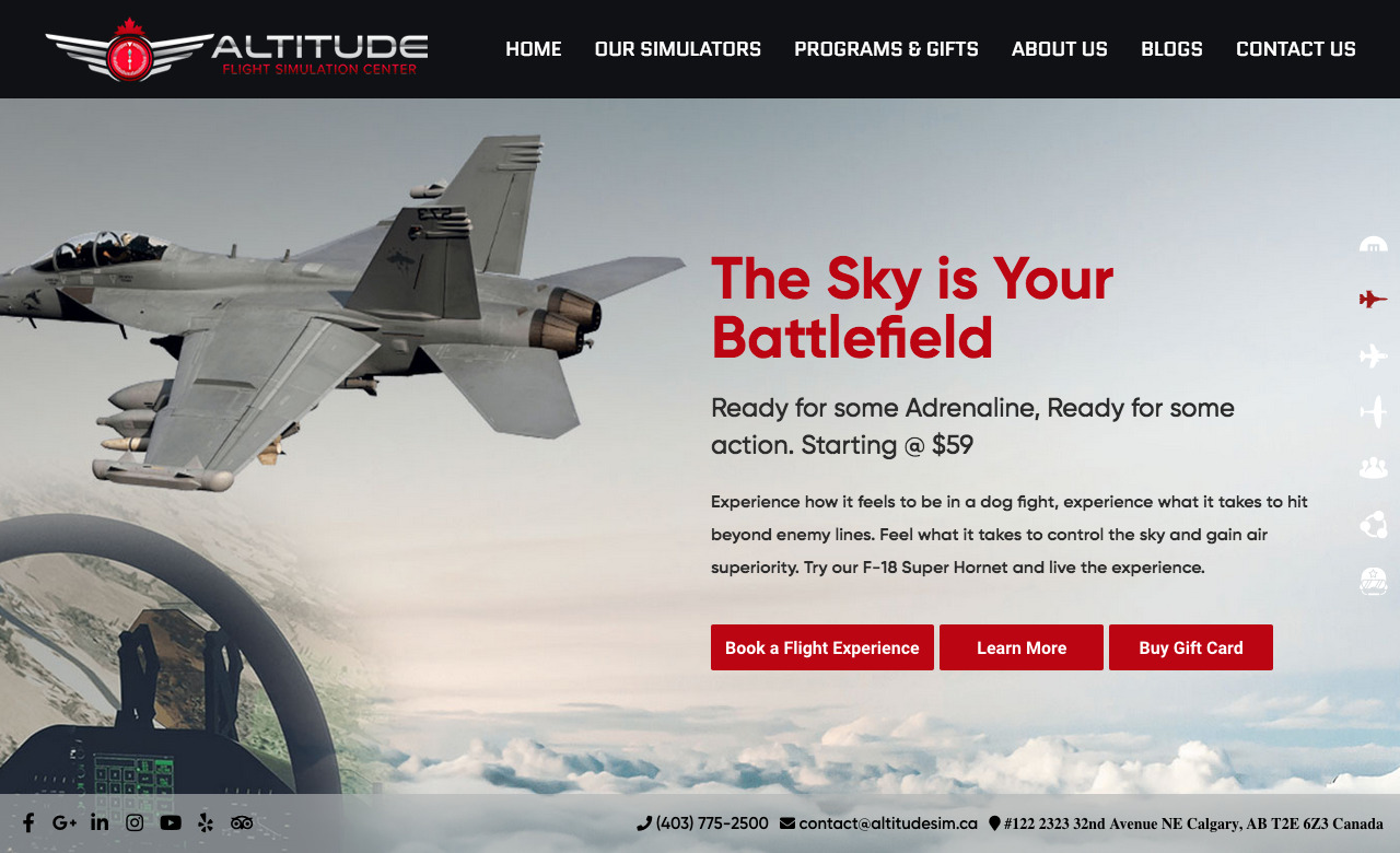 Altitude Flight Simulation