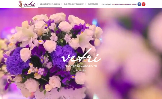 vetri Flower Decorators 