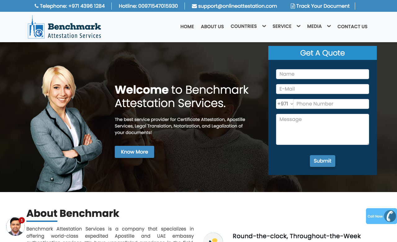 Benchmark Attestation Services