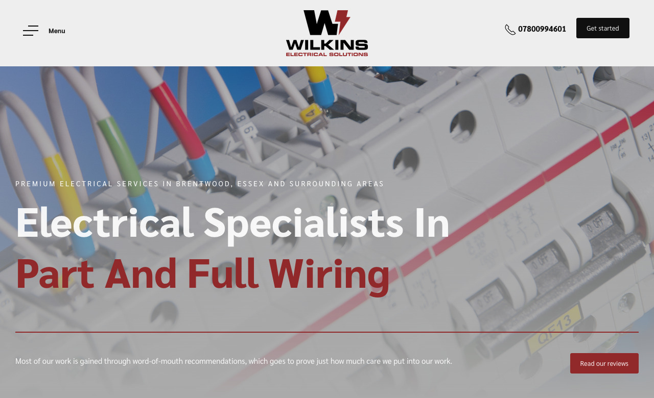 Wilkins Electrical Solutions