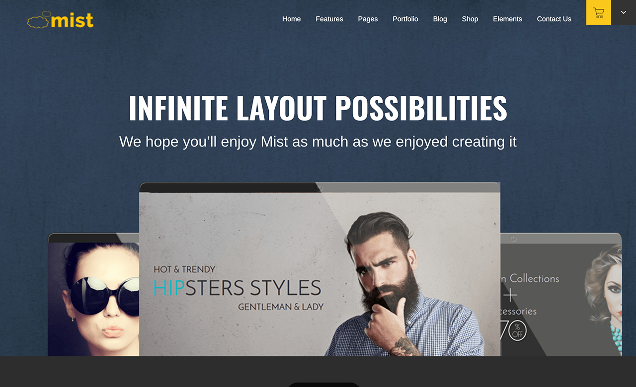 Mist – Advanced Multi-Concept Theme