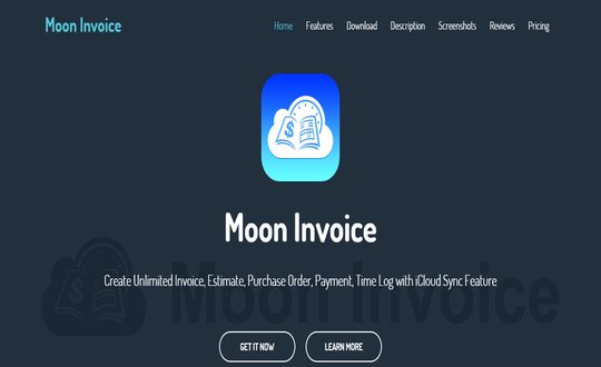 Moon Invoice