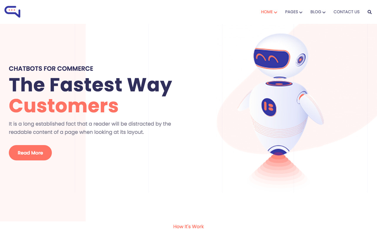 Talkie Lite Best Free WordPress Theme for Chatbot and Tech Startup