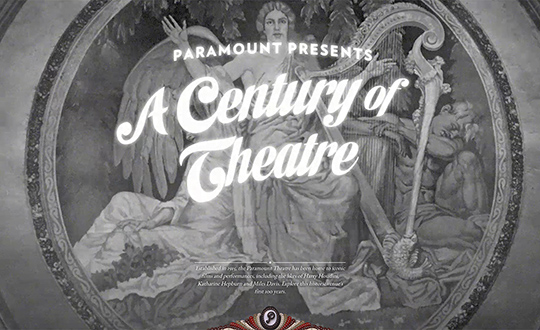 Paramount Theatre 100 year