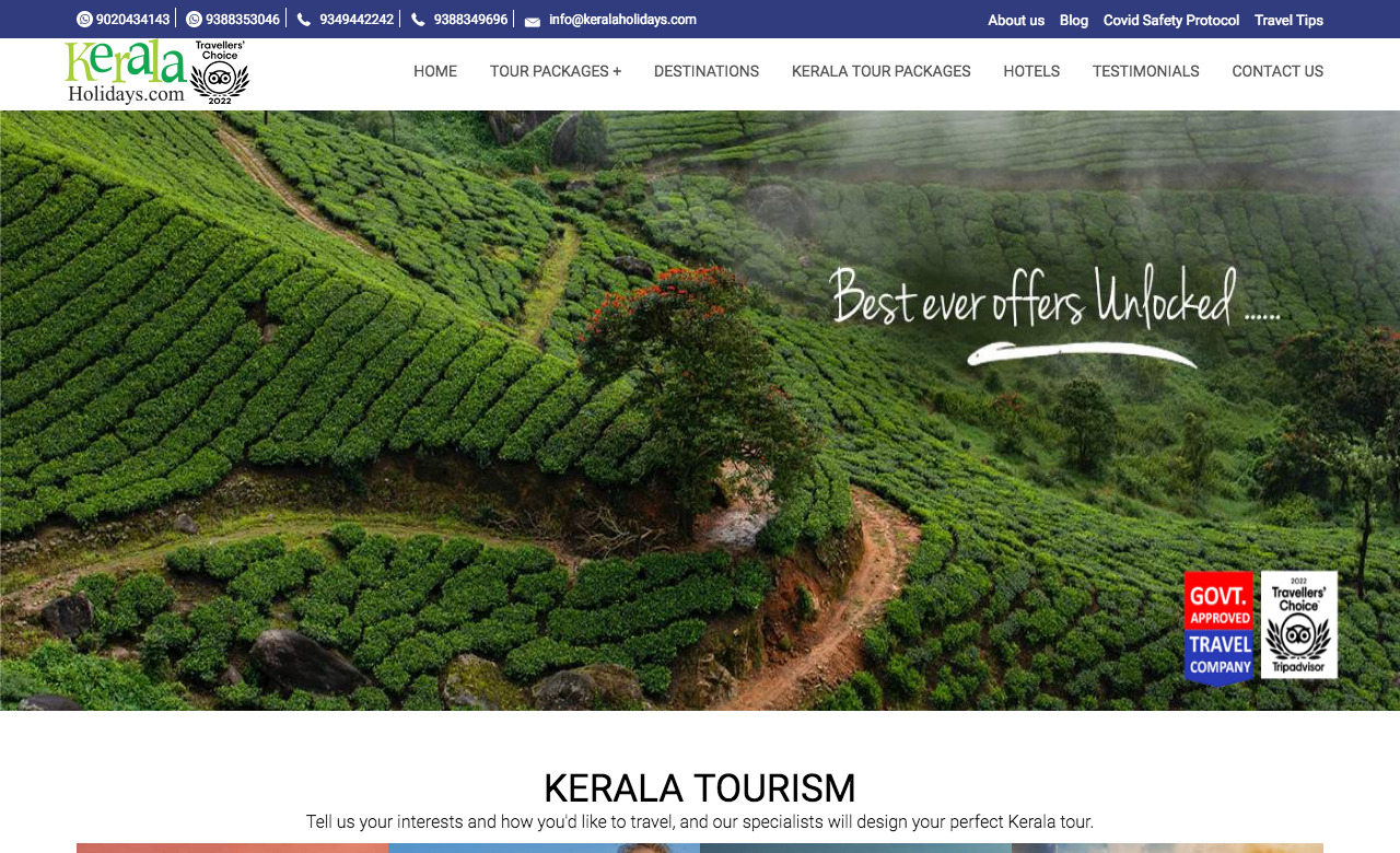 Kerala Holidays Pvt Ltd