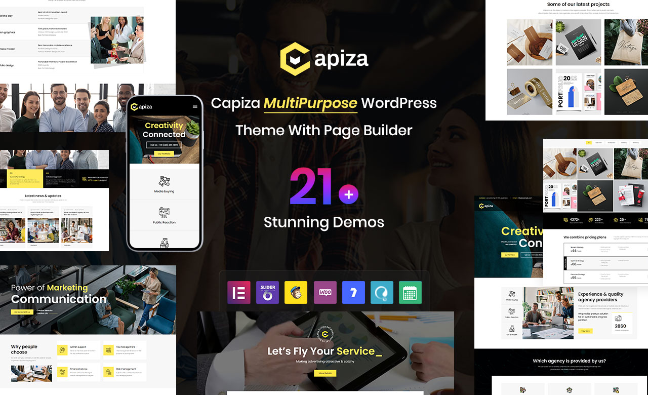 Capiza Multipurpose Business and Agency WordPress Theme