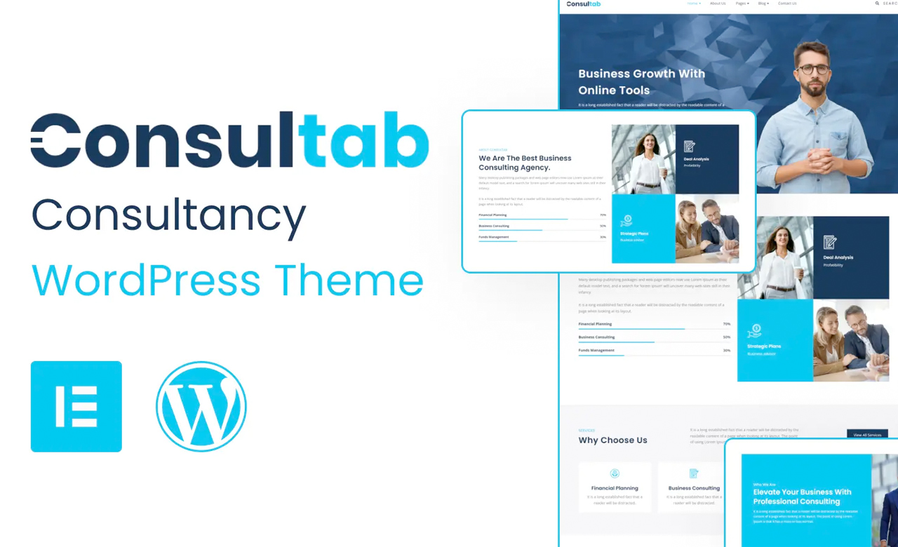 Consultab Lite Free Business WordPress Theme