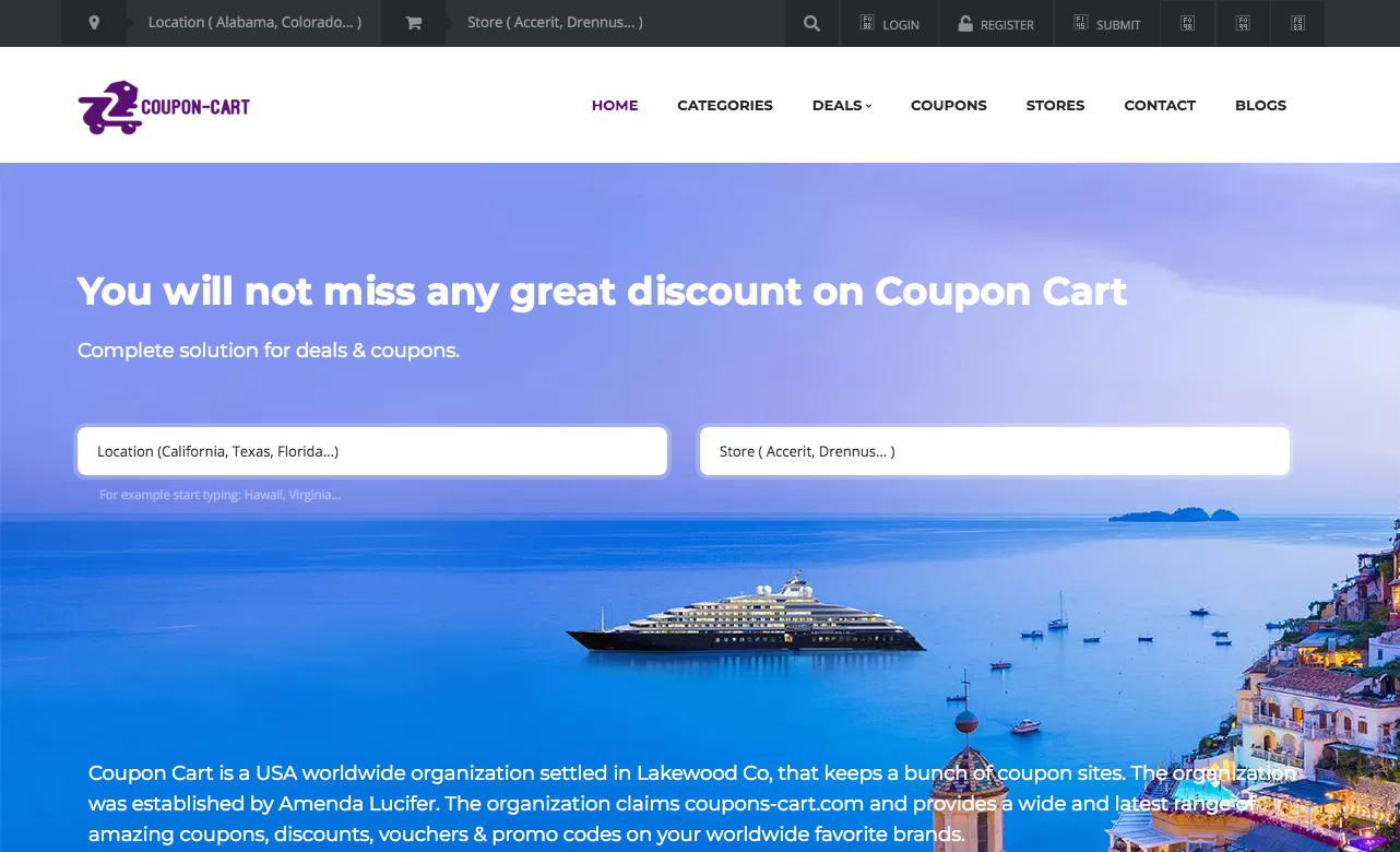 Coupon Cart