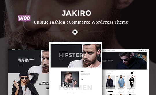 Jakiro Fashion Shop WordPress Theme 