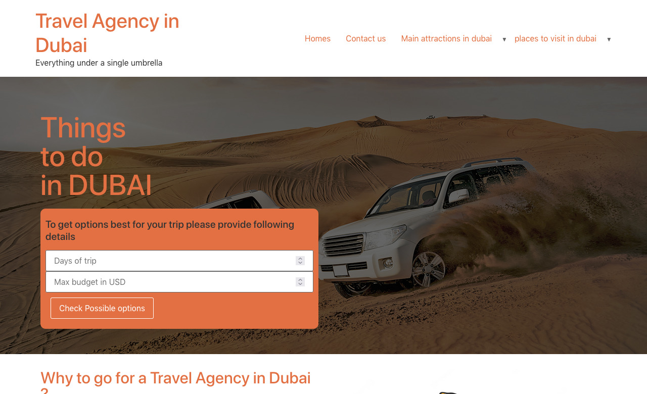 Travel agency in dubai
