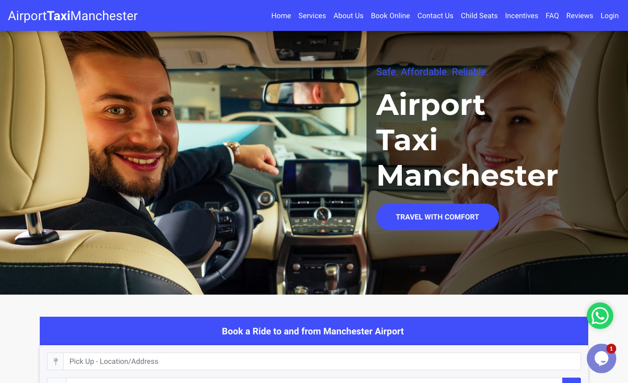 Airport taxi Manchester