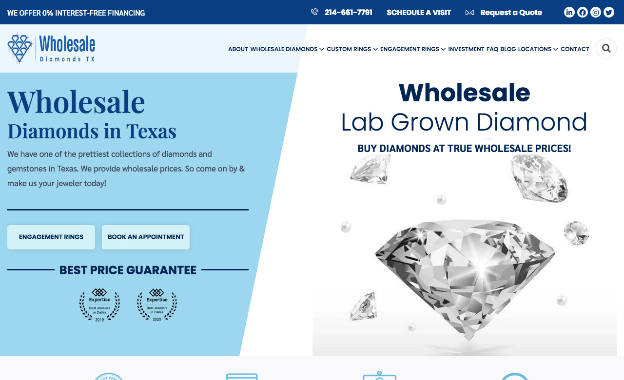 Wholesale Diamonds TX