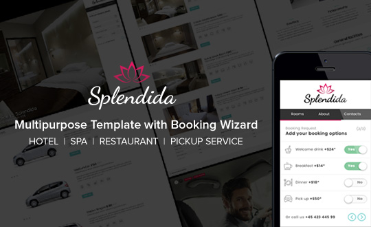 SPLENDIDA Multipurpose with Booking Wizard