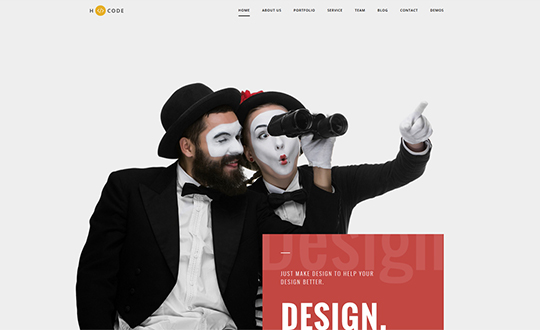 HCode Responsive and Multipurpose WordPress Theme