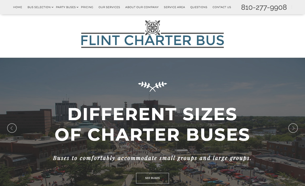 Flint Charter Bus