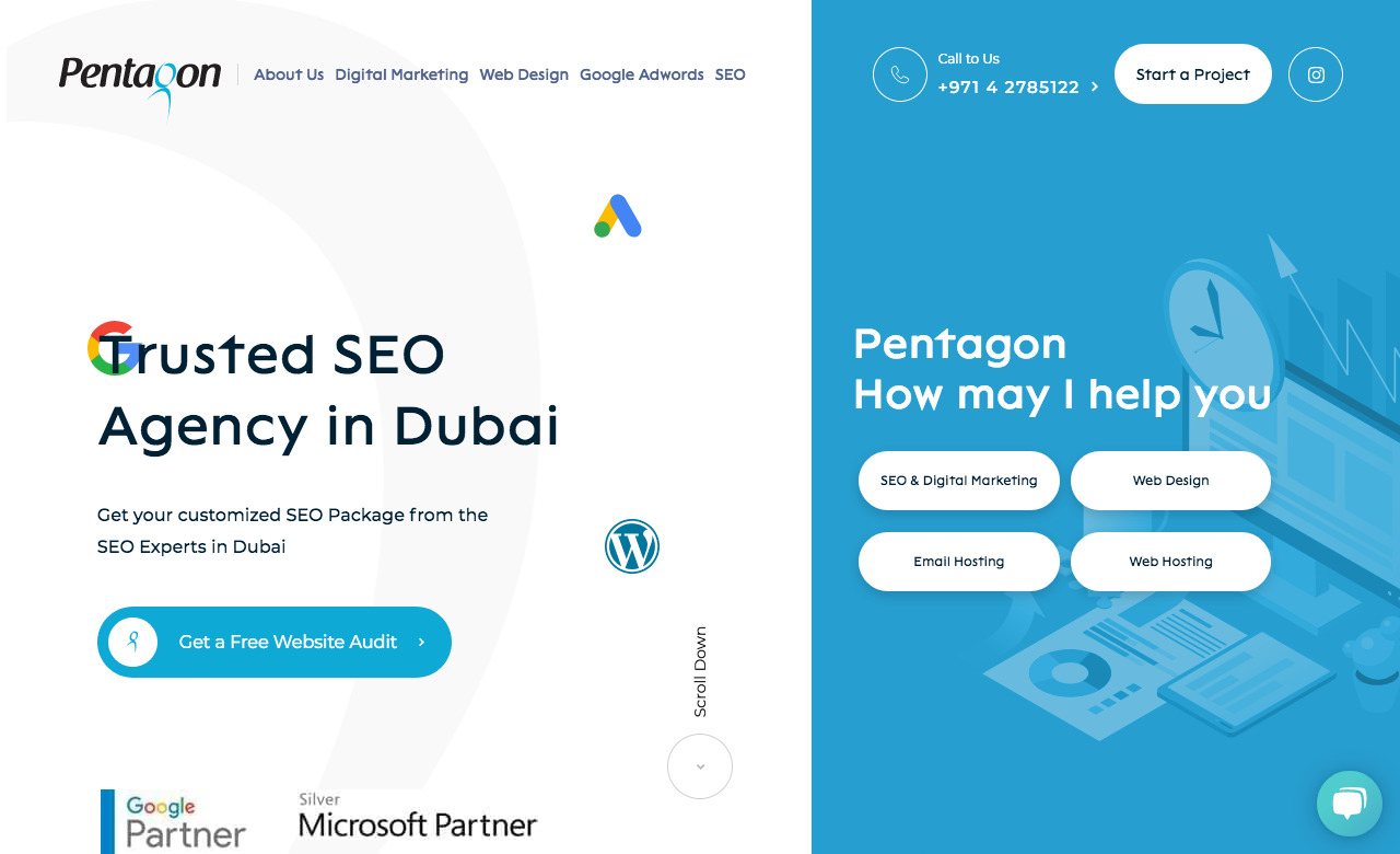 Pentagon SEO Dubai