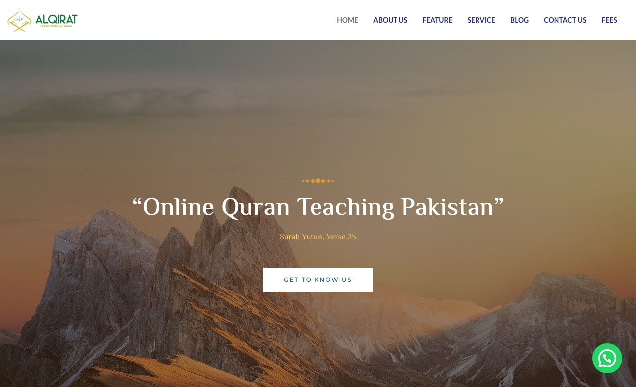 Online Quran teaching 
