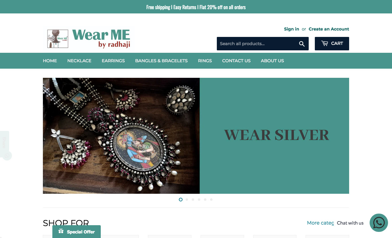 Wear me by radha ji