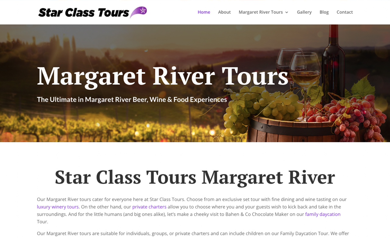 Star Class Tours Margaret River