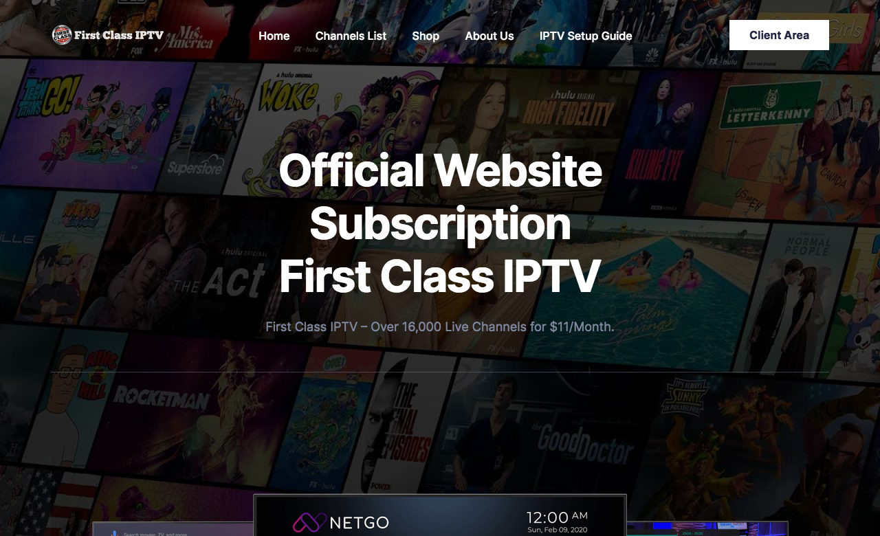 First Class IPTV