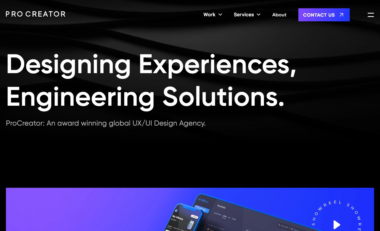 ProCreator UX UI Design Agency