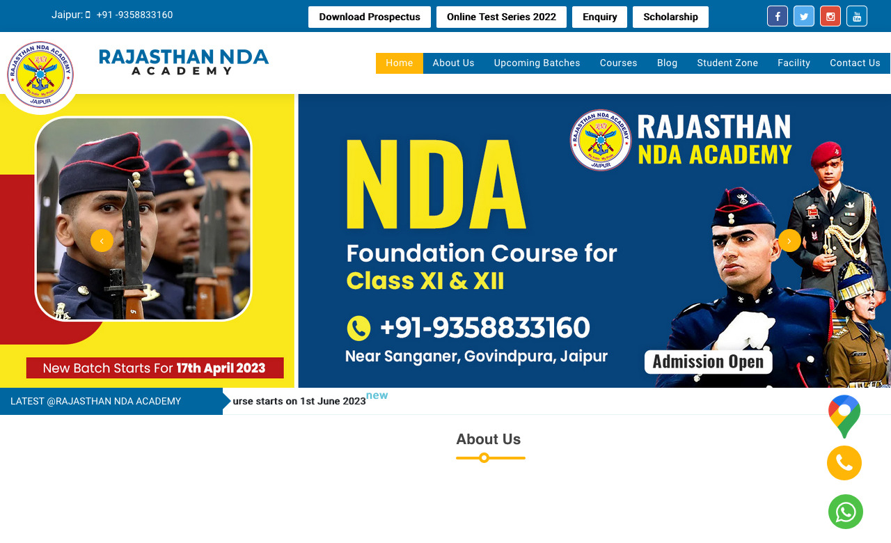 Rajasthan NDA Academy