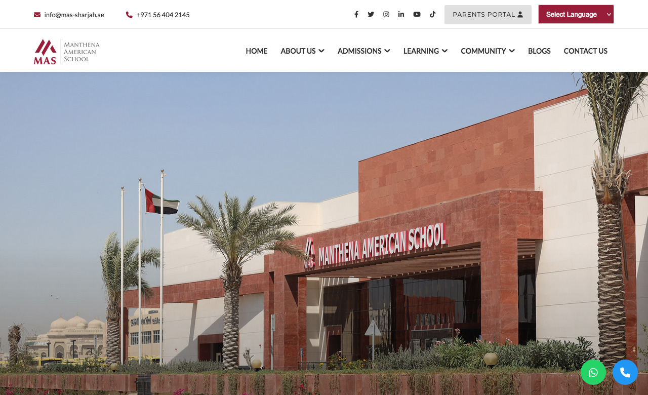 Manthena American school