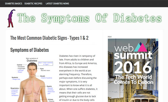 The Symptoms of Diabetes