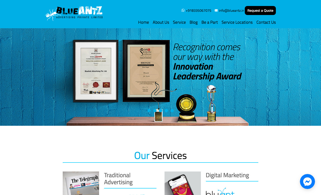 Blueantz Advertising Private Limited