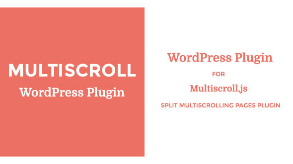 Multiscroll WordPress Plugin 