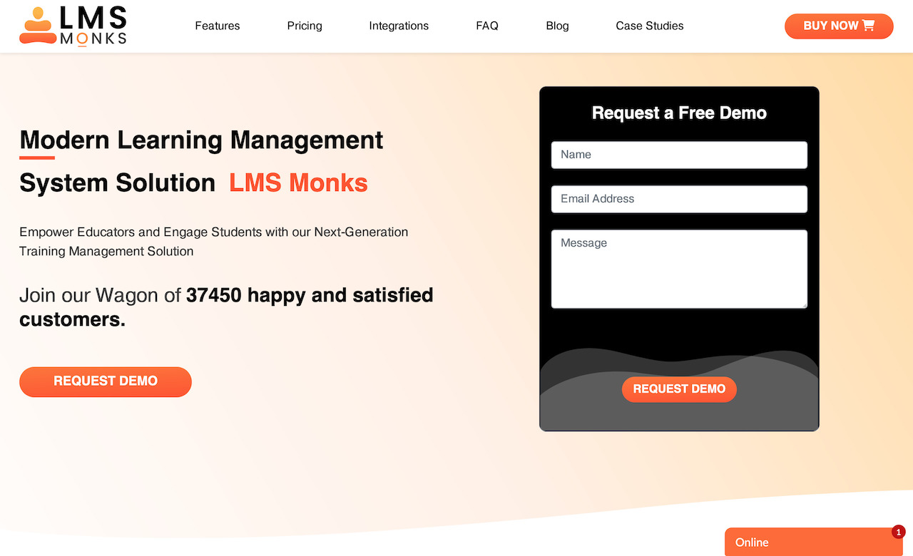 LMS Monks eLearning Solution