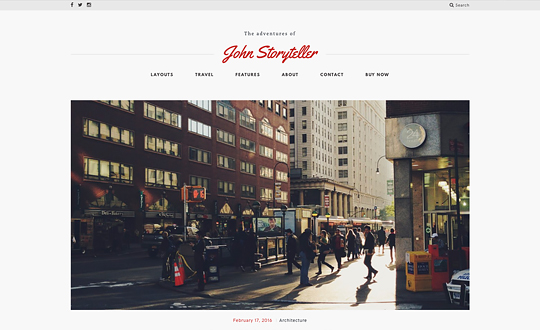 Storyteller WordPress Theme