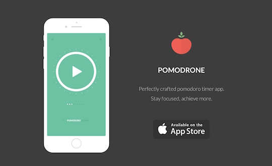 Pomodrone iPhone App