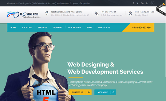 web designing and development company