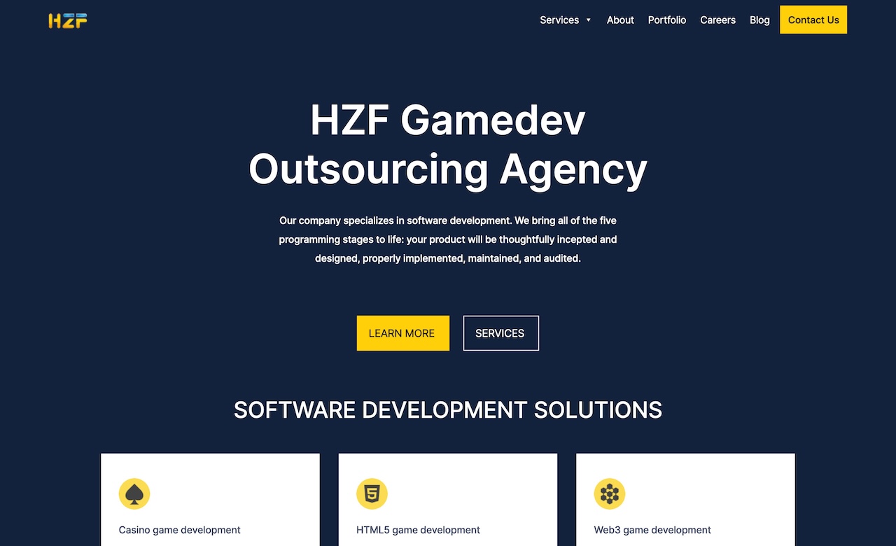 HZF Gamedev Outsourcing Agency