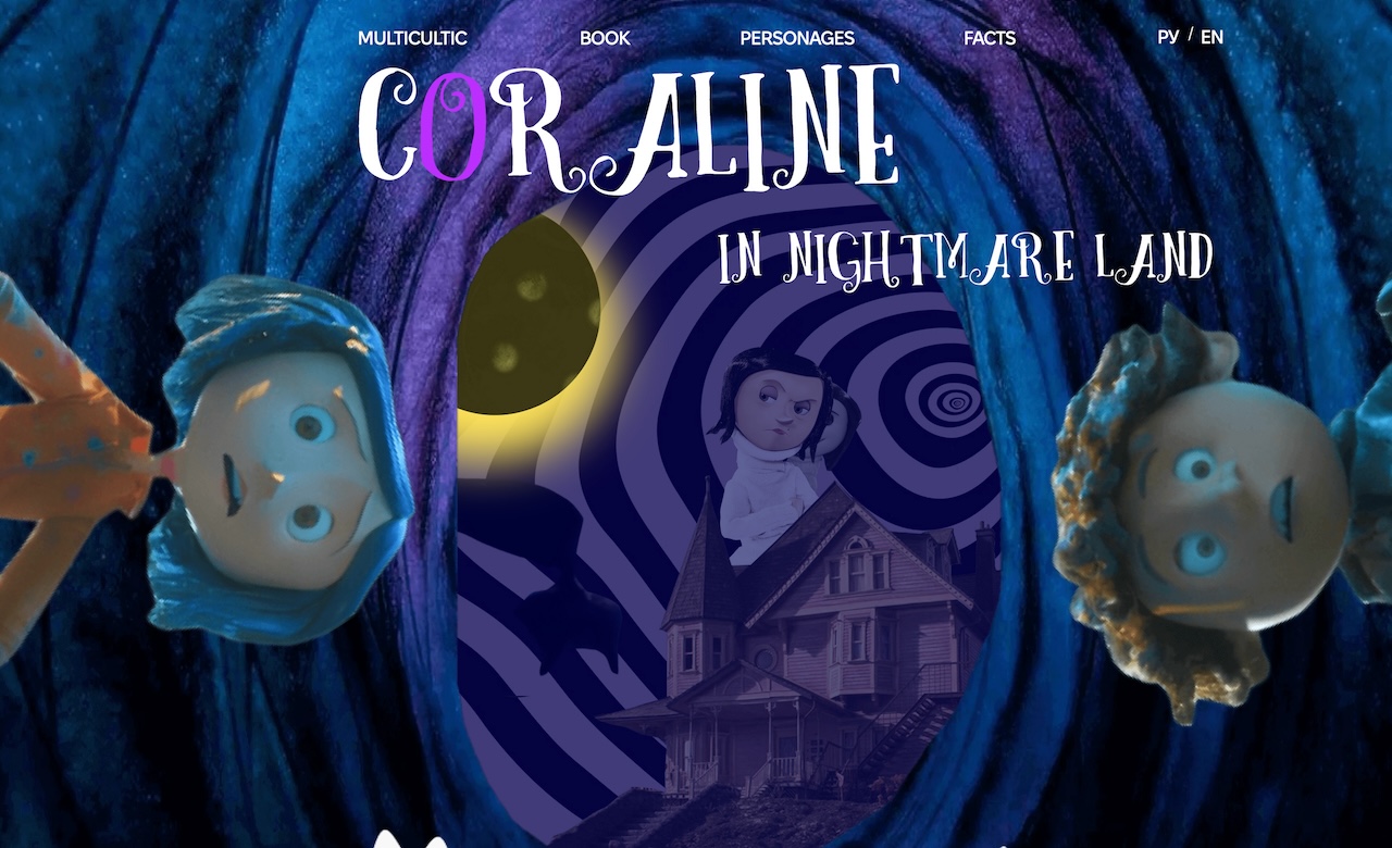 Coraline in nightmare land