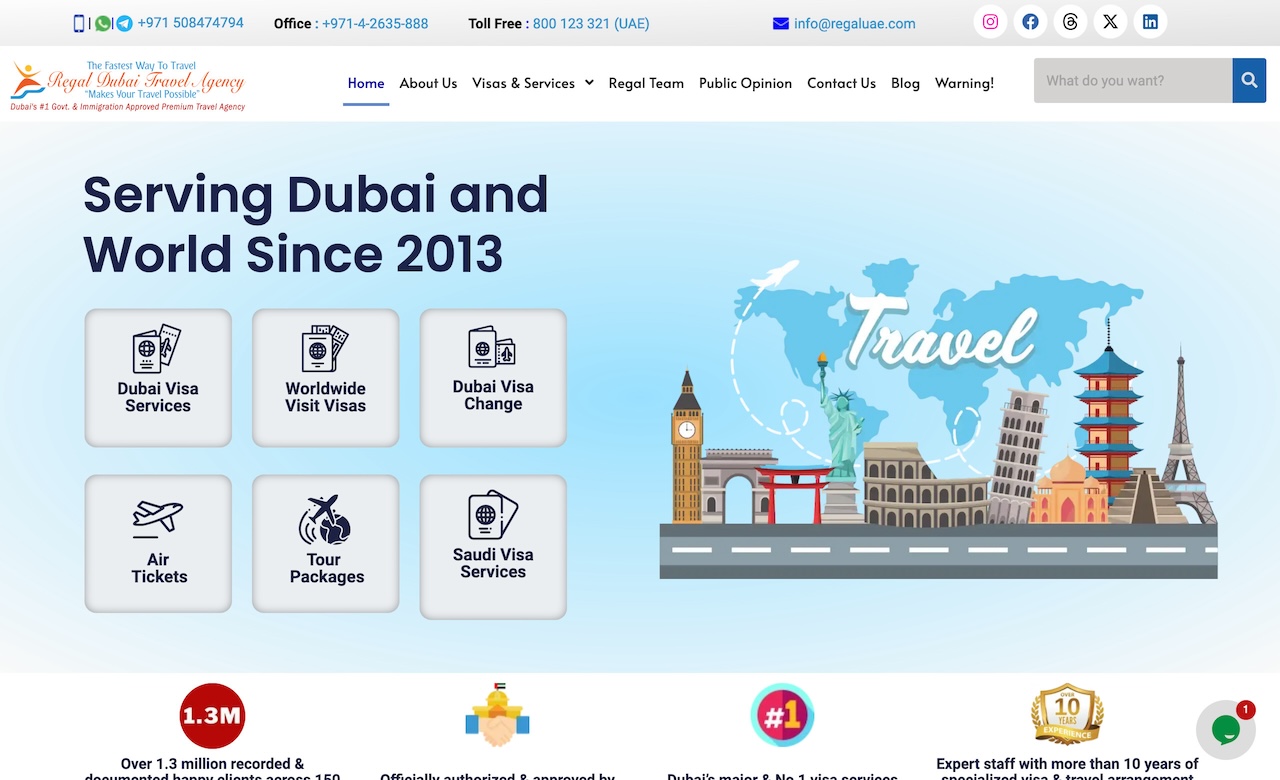 Regal Dubai Travel Agency