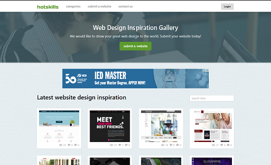 Web Design Inspiration Gallery