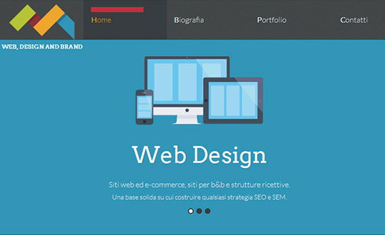 VMV web design and brand