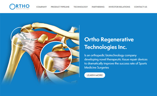 Ortho Regenerative Technologies Inc