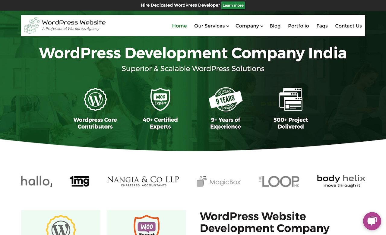 WordPresswebsitein