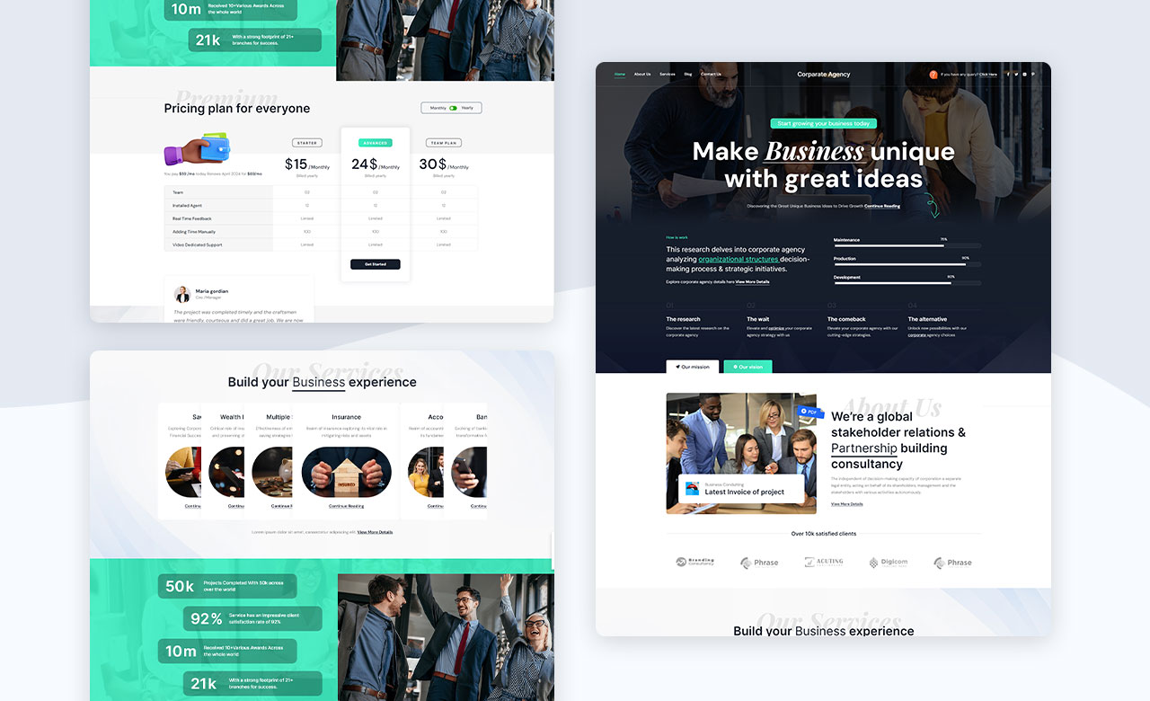 Corporate Agency WP Theme 