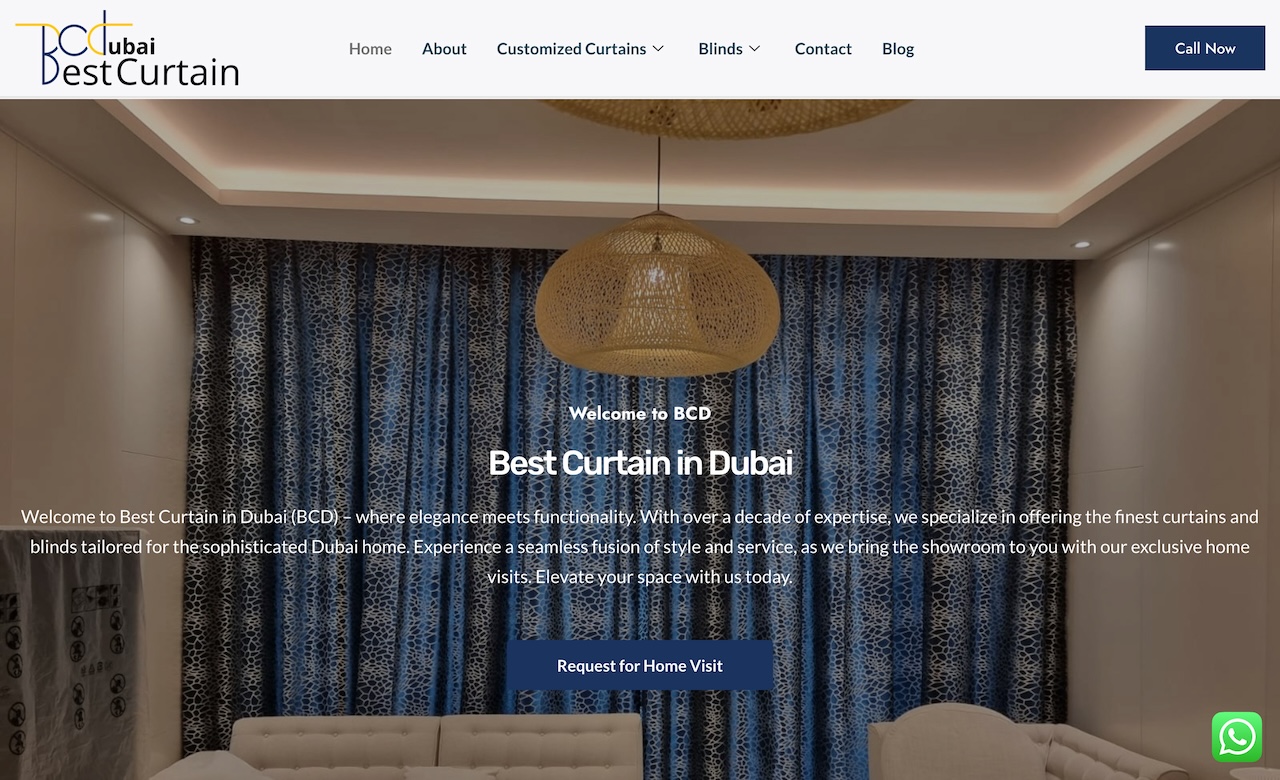 Best Curtain in Dubai