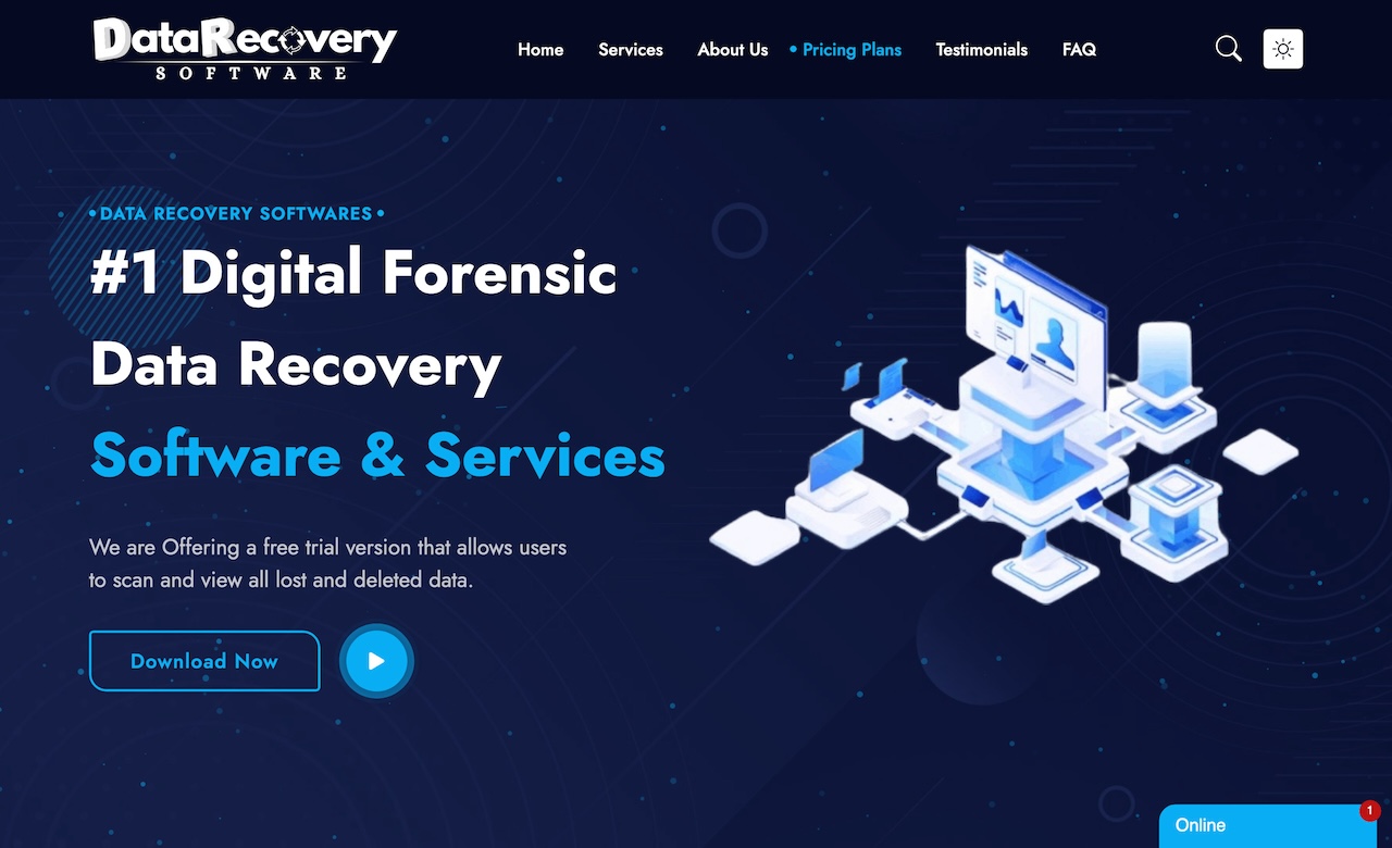 Data recovery software