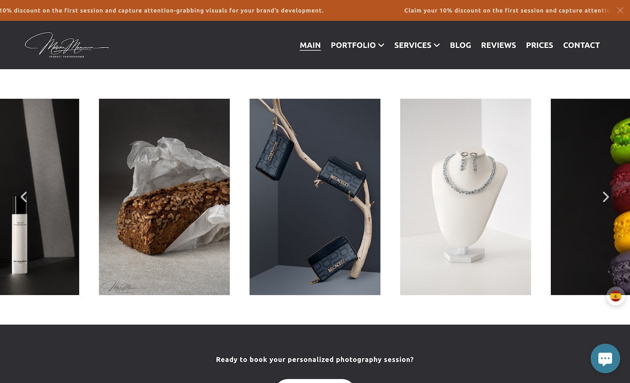 Professional Product Photographer