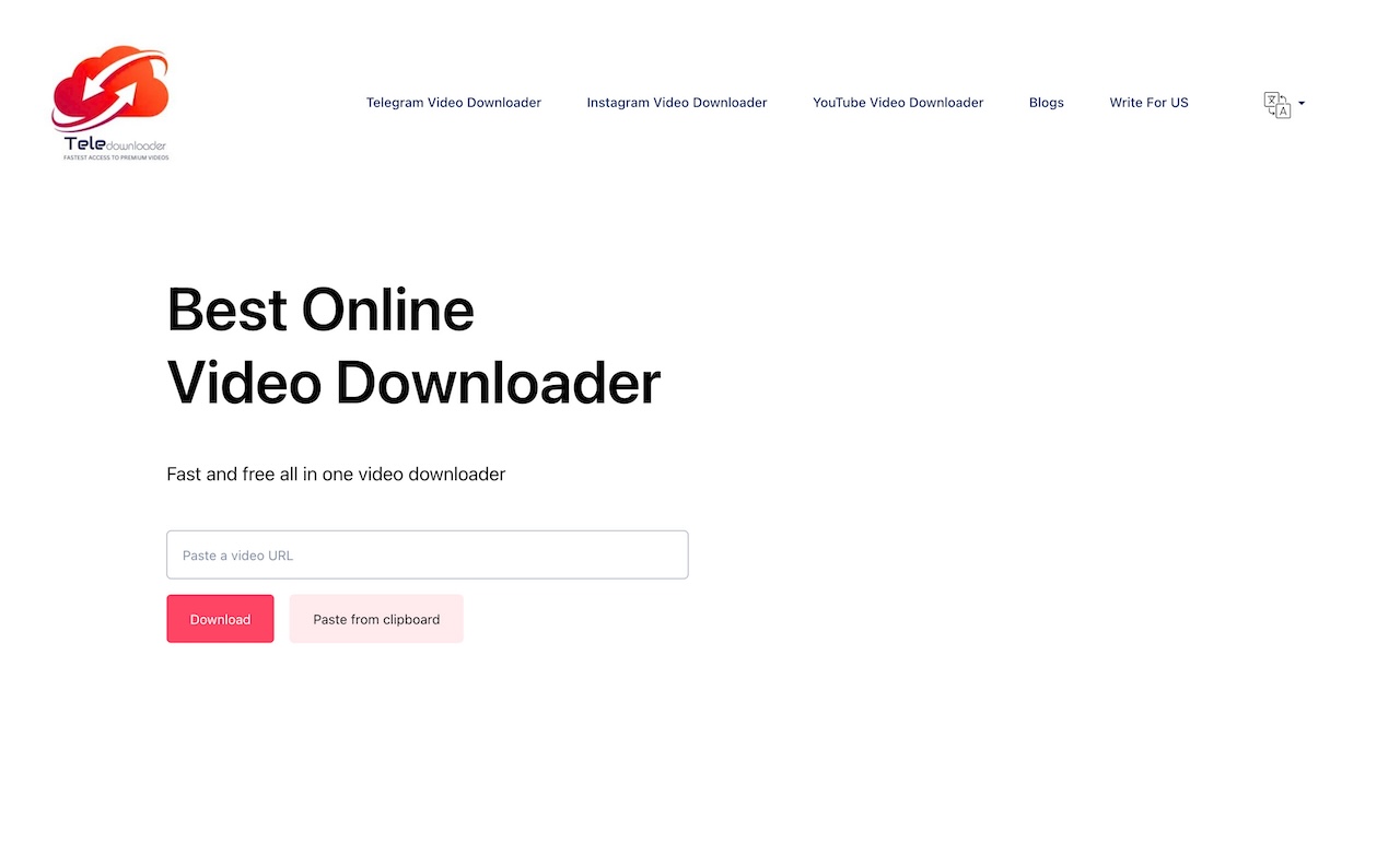 Telegram Video Downloader