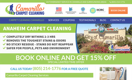 Camarillo Carpet Cleaning Services