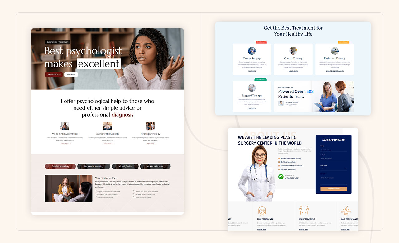 Medisat Health and Medical HTML Template