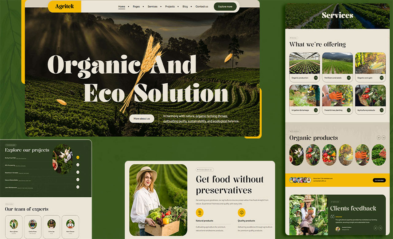 Agritek WordPress Theme 